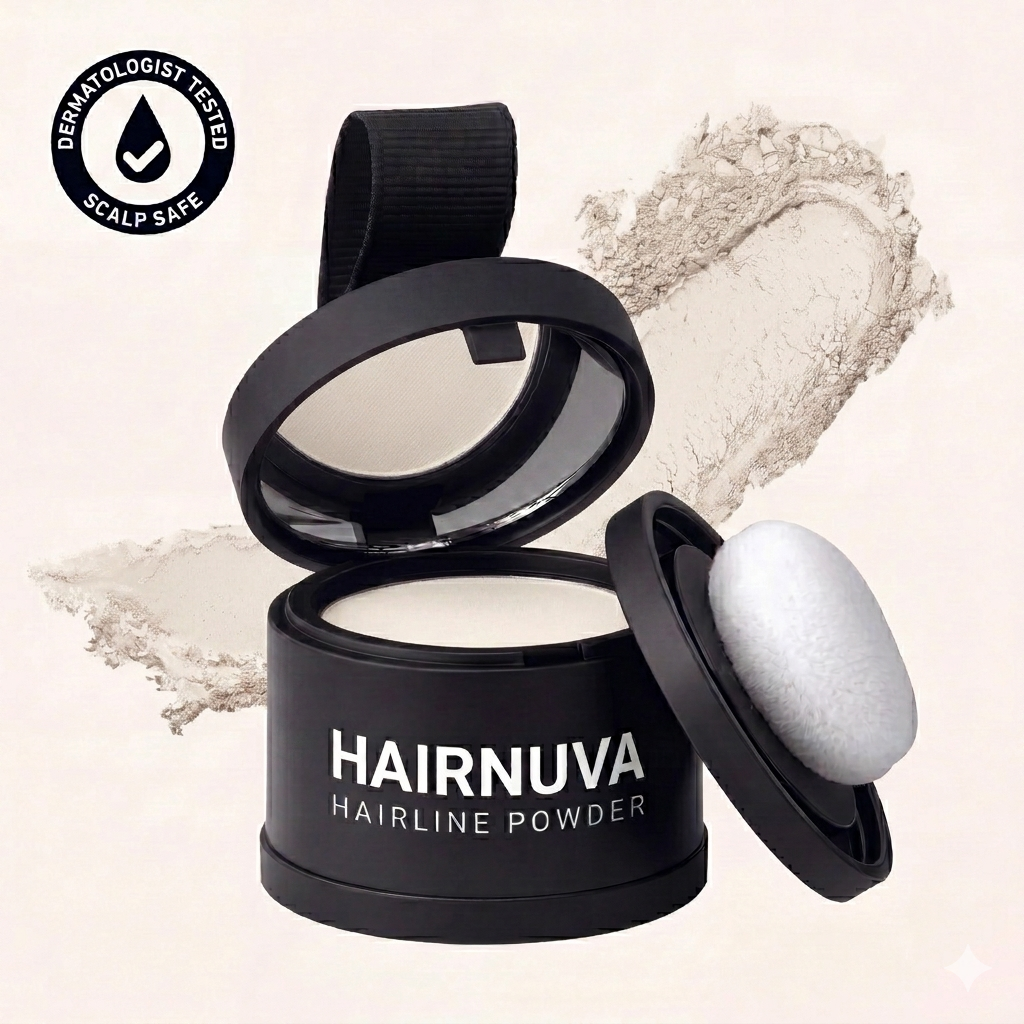 Hairline Powder — Instant Root Touch-Up & Fuller Hairline | 30-Day Money Back Guarantee