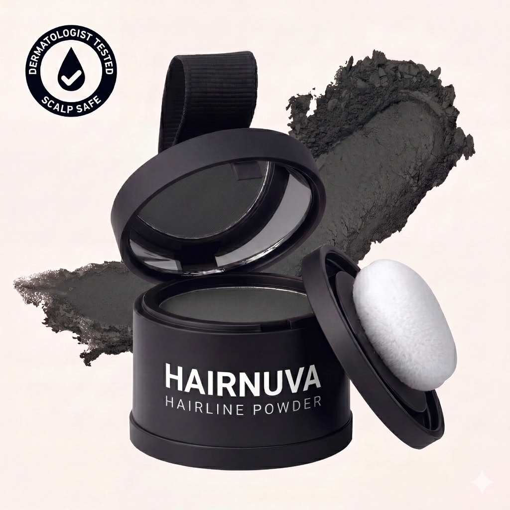 Hairline Powder — Instant Root Touch-Up & Fuller Hairline | 30-Day Money Back Guarantee